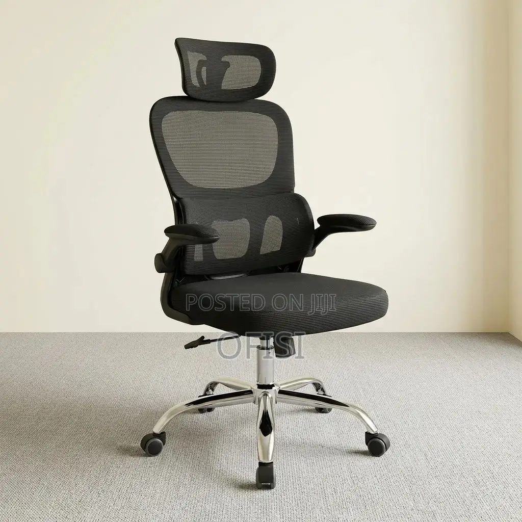 Office Chair; Ergonomic Office Chair With Lumbar Support