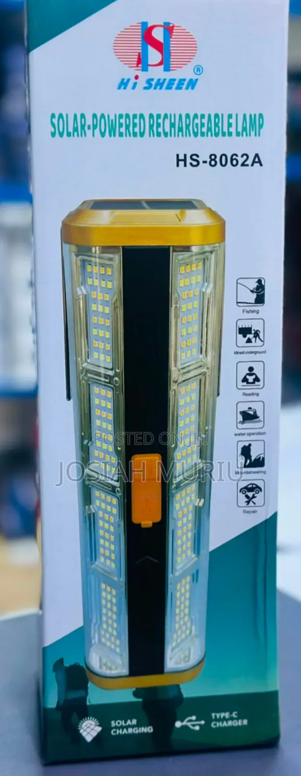 Portable Rechargeable Lamp