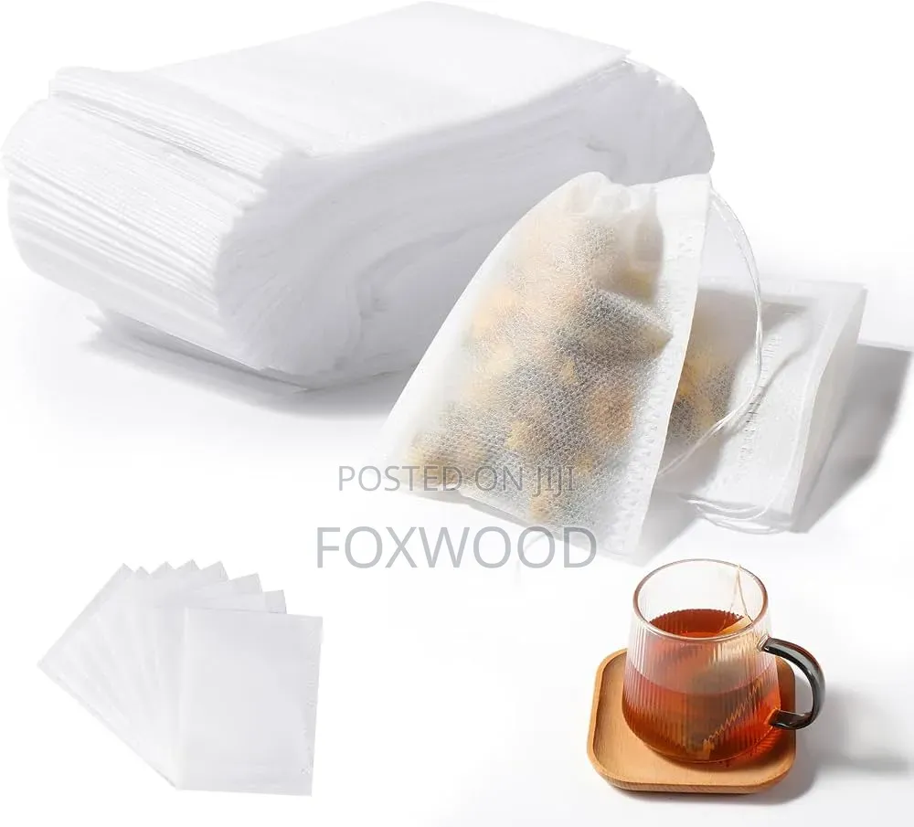 Disposable Non-Woven Fabric Drawstring Tea Filter Bags