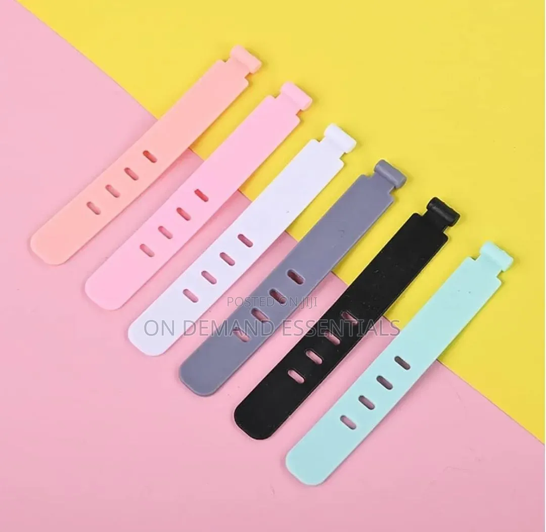 Reusable Silicone Cable Ties and Organizers