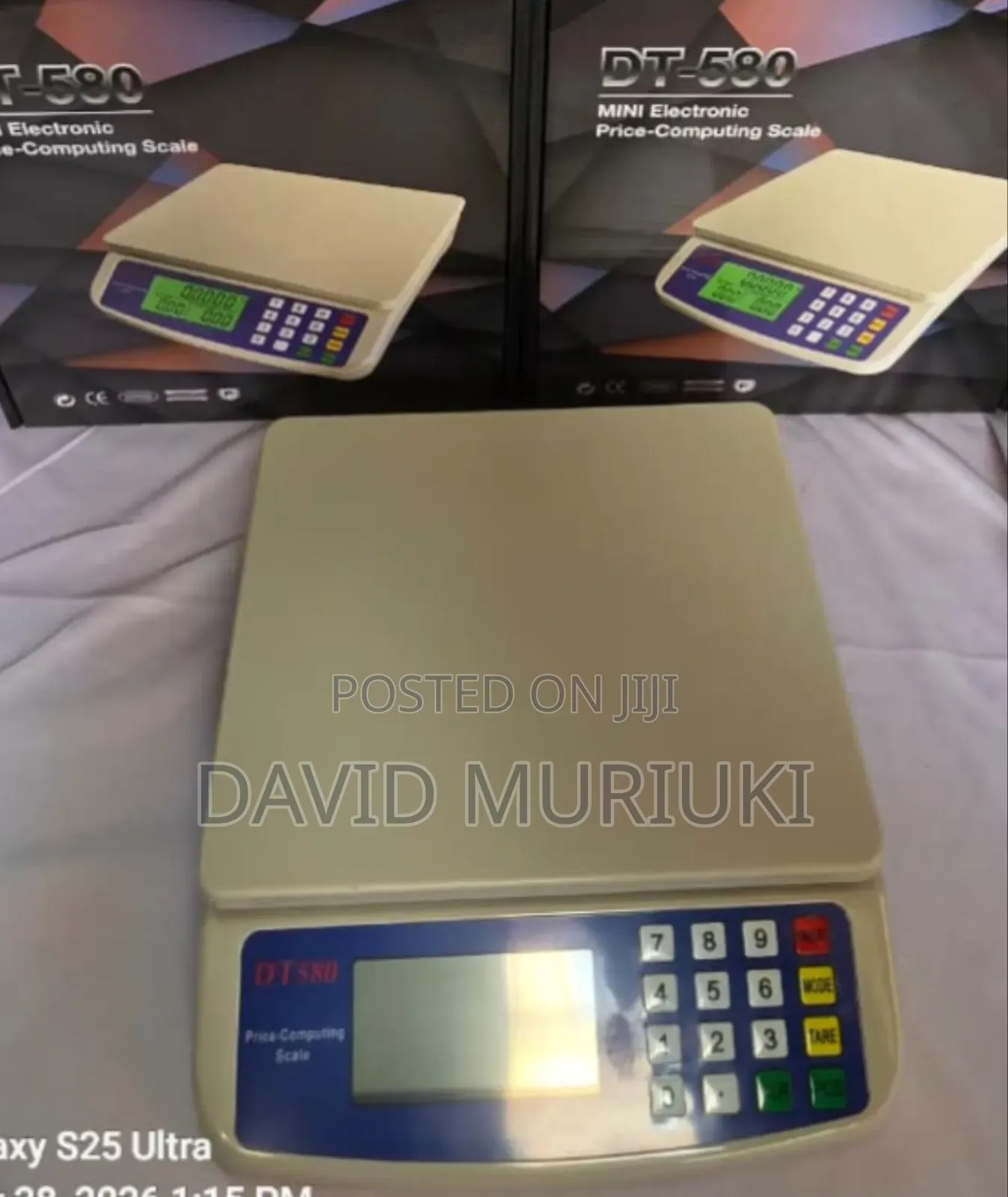 DT580 30KG Heavy-Duty Digital Scale