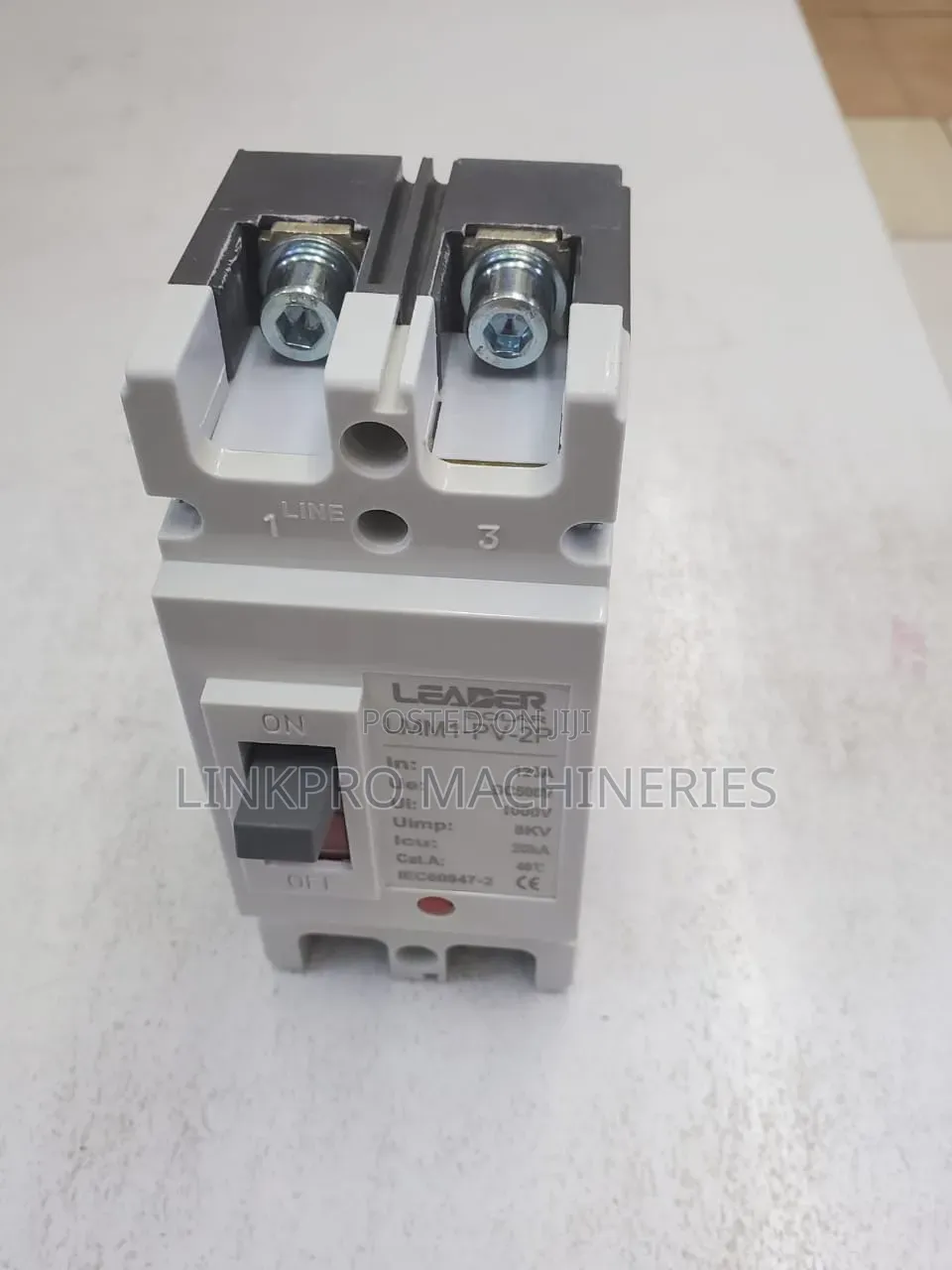 Leader 125A DC McCb 2 Pole