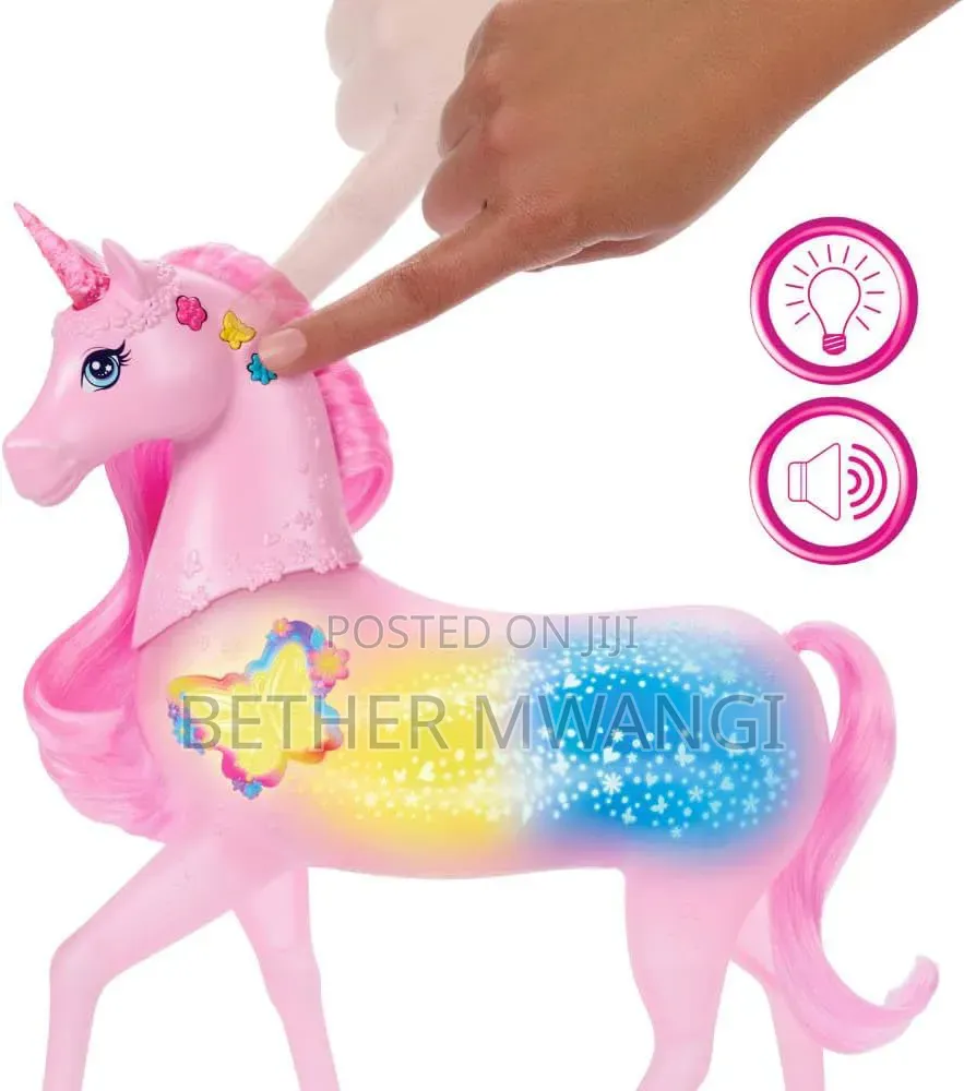 Barbie Sparkle Lights Unicorn in Kenya