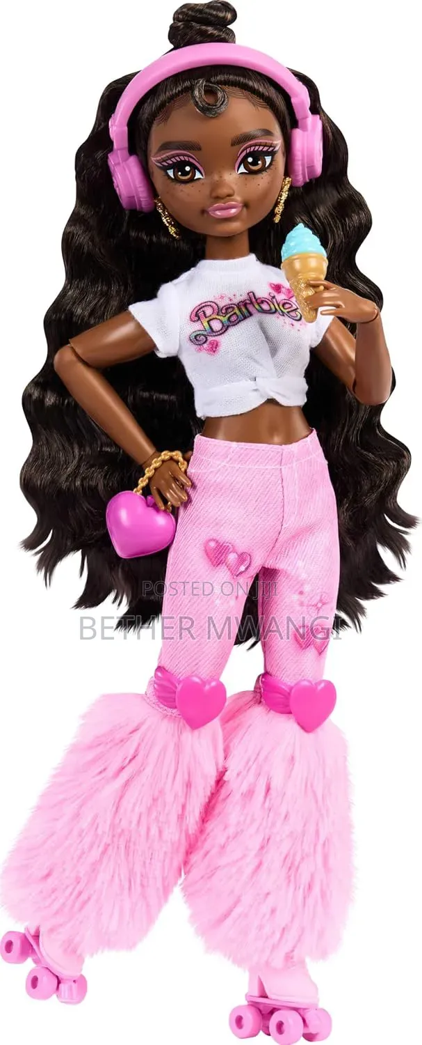 Dream Besties Barbie Brooklyn Roller Skating Fashion Doll