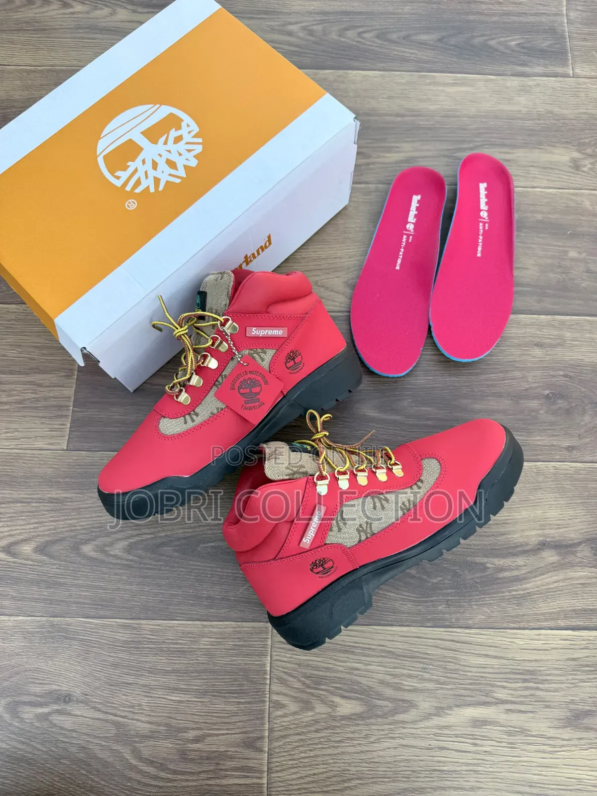 Timberland Supreme "New York Yankees Red" Sneakers