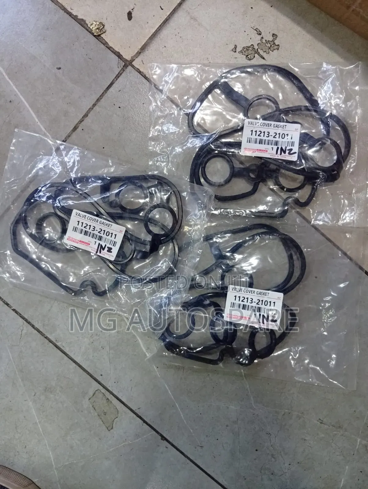 Toyota Valve Top Cover Gaskets, 11213-21011