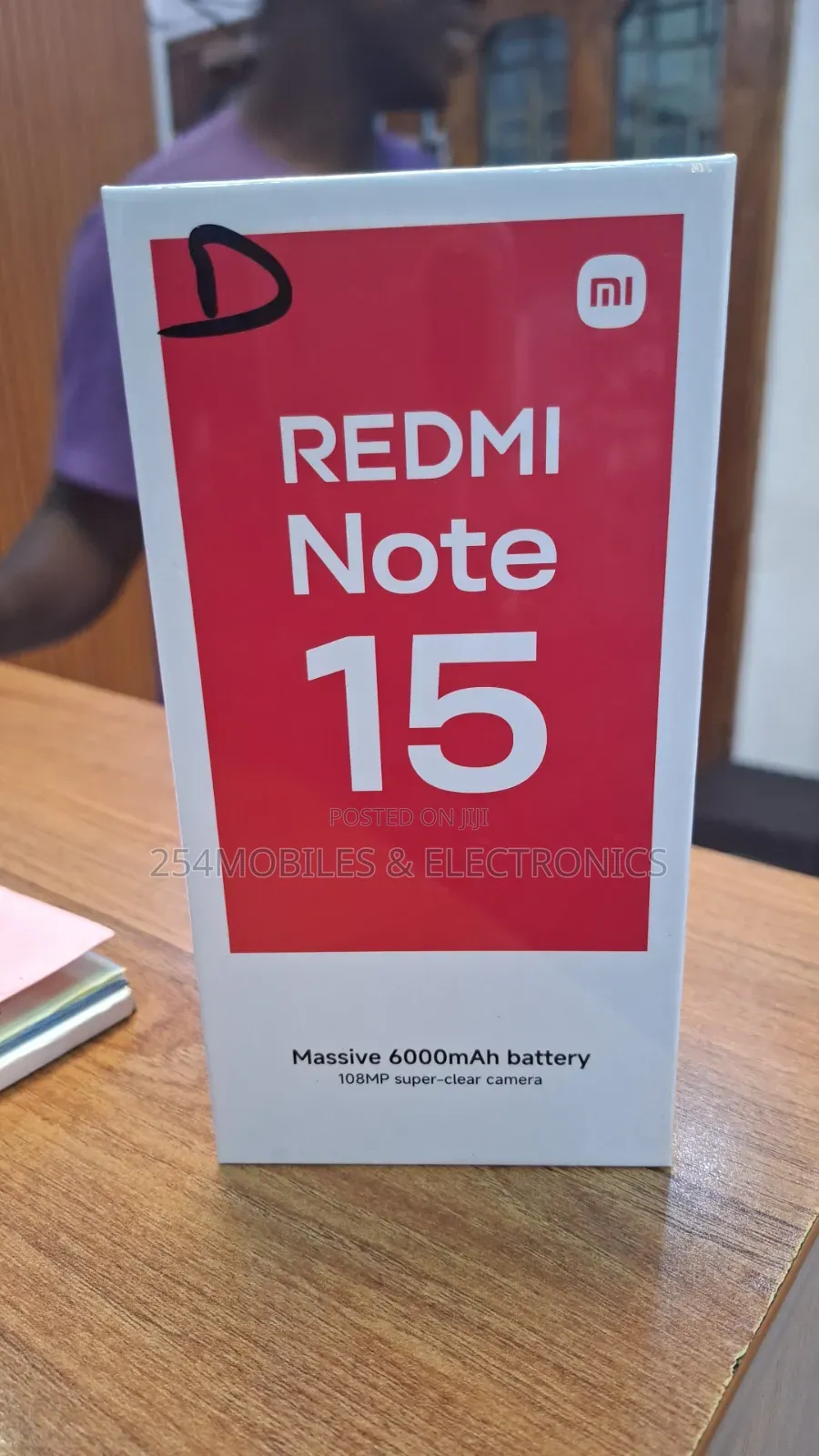 New Xiaomi Redmi Note 15 128 GB Black