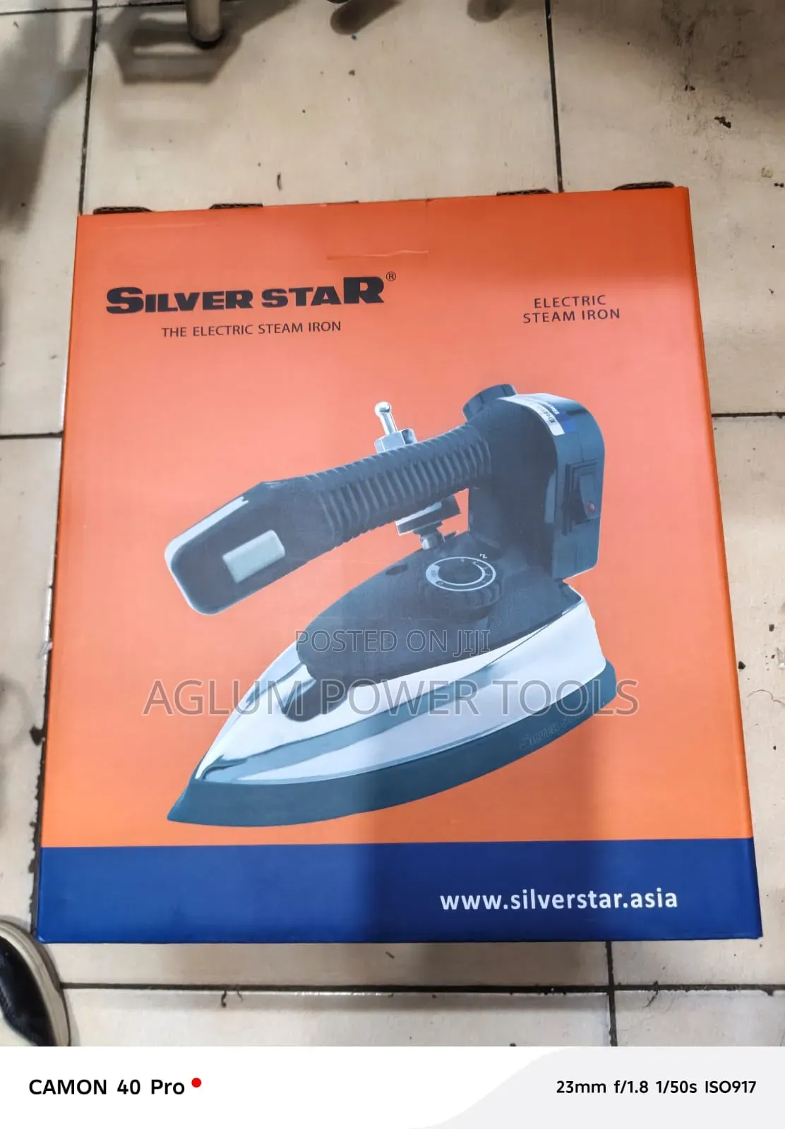 Steam Iron 1300W Sliver Star