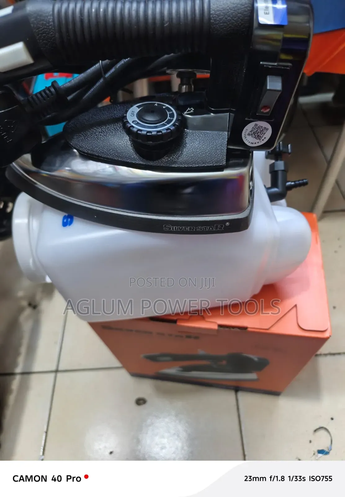 Steam Iron 1300W Sliver Star
