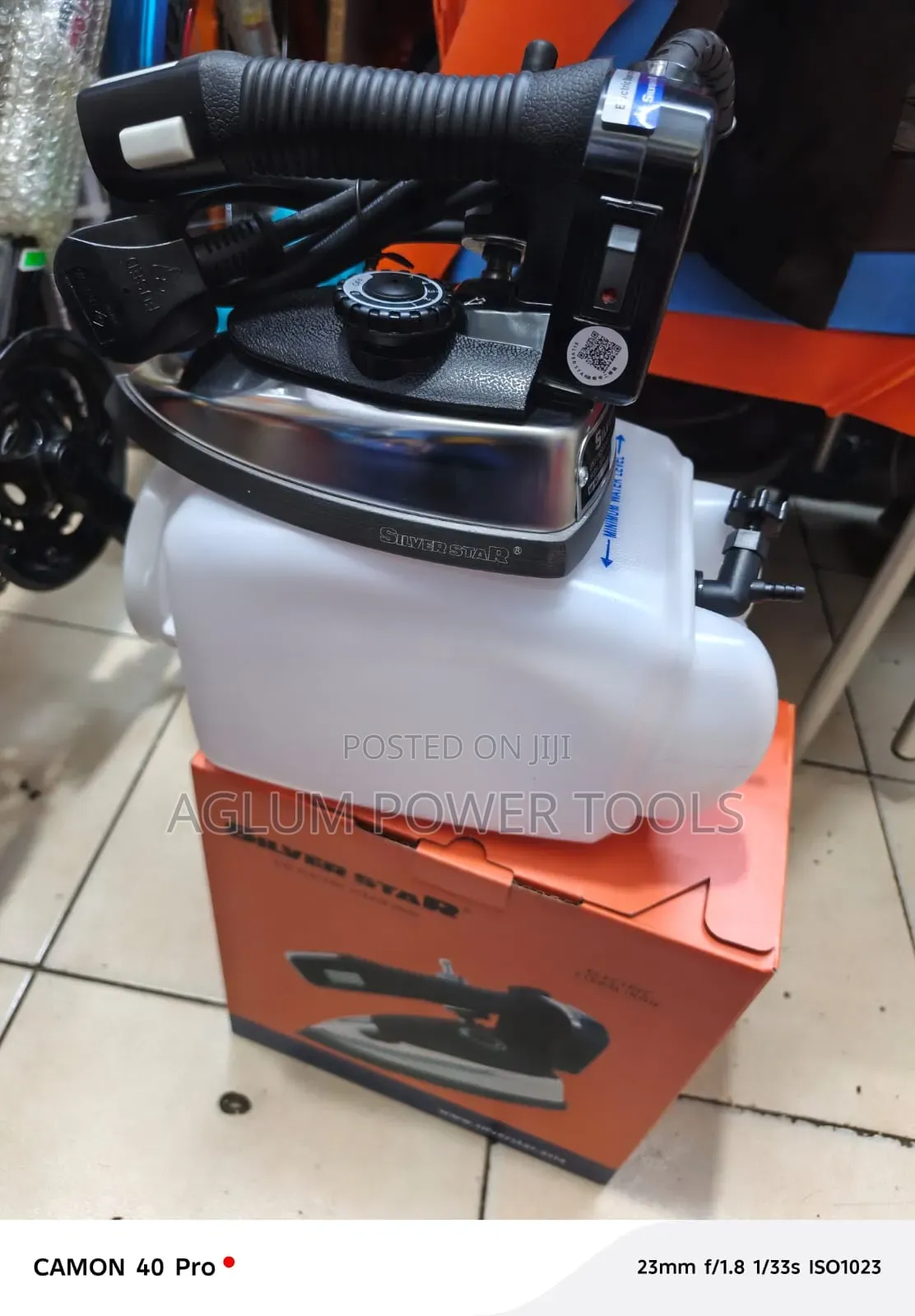 Steam Iron 1300W Sliver Star