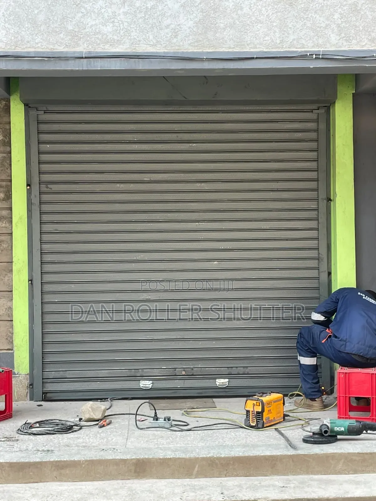 High-Security Roller Shutters for Shops and Offices Description