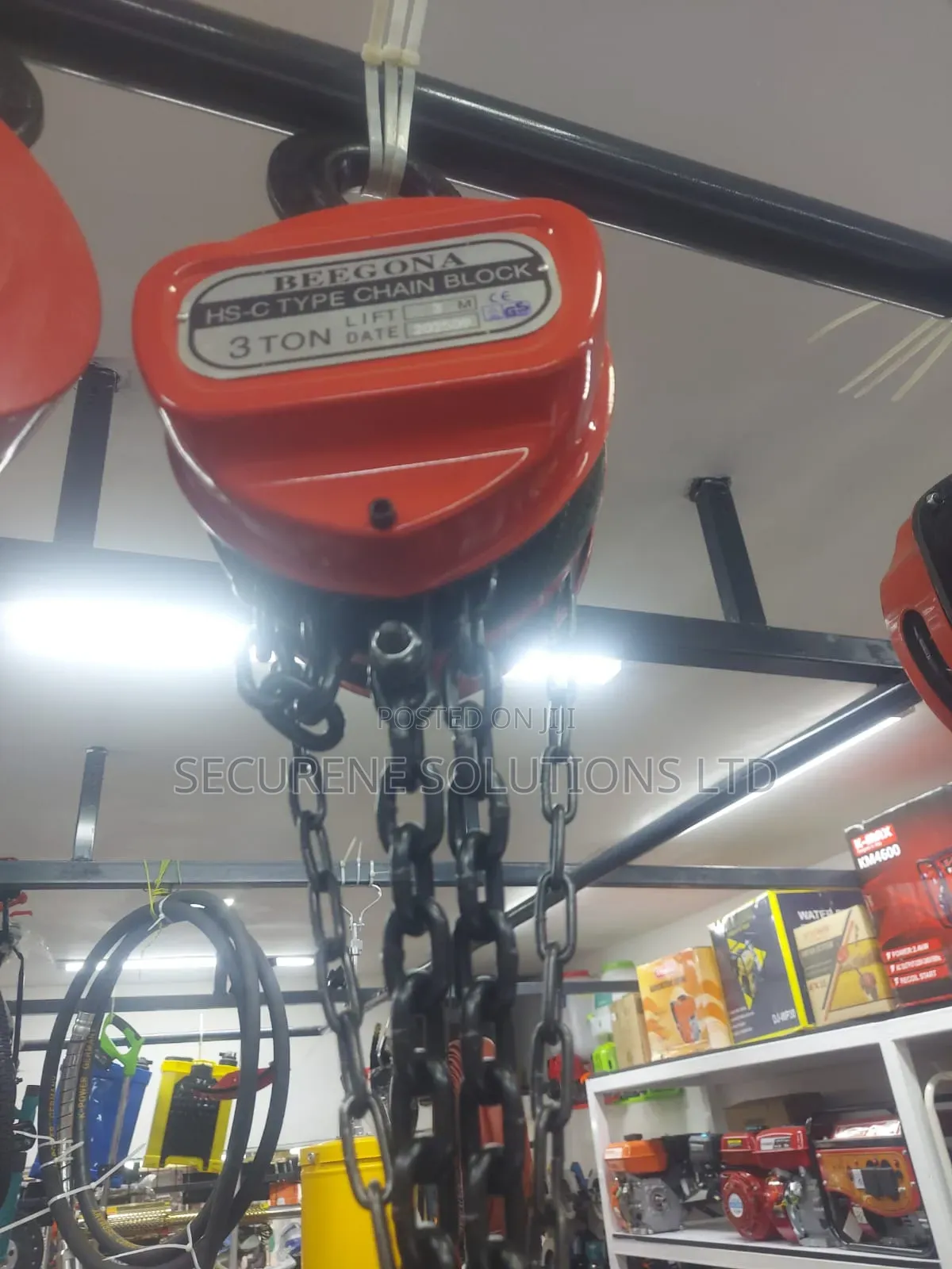 3t Chain Block, 3m Lift Chain