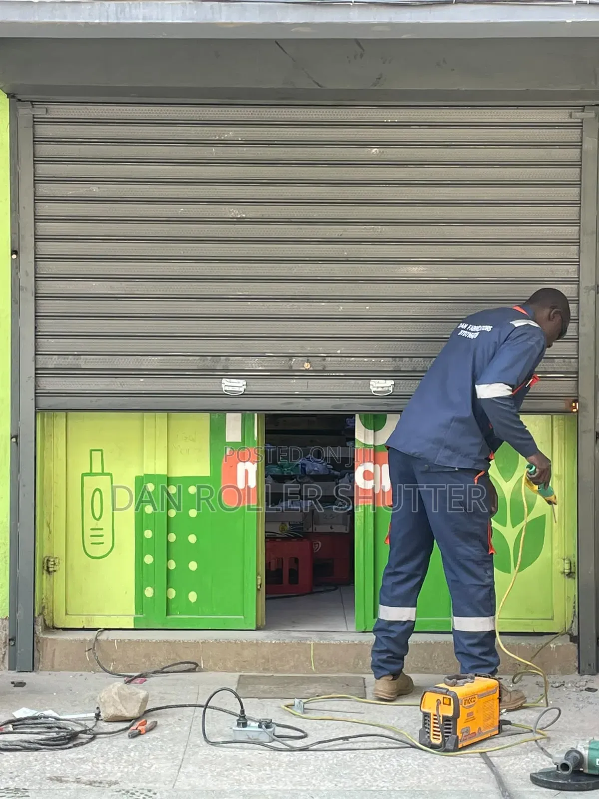 Warehouse Electric Roller Shutters