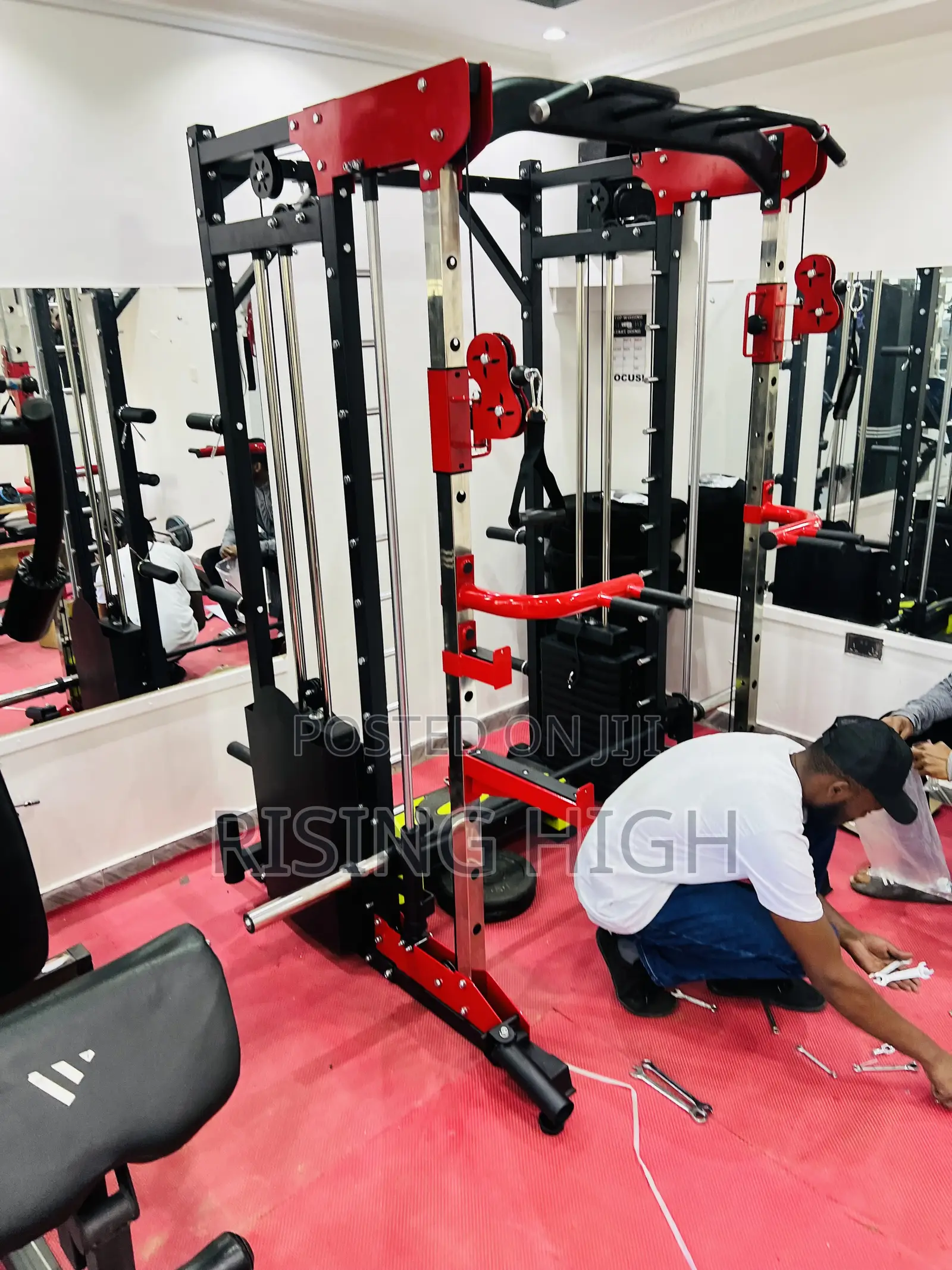 Smith Station Machine Combined Workouts