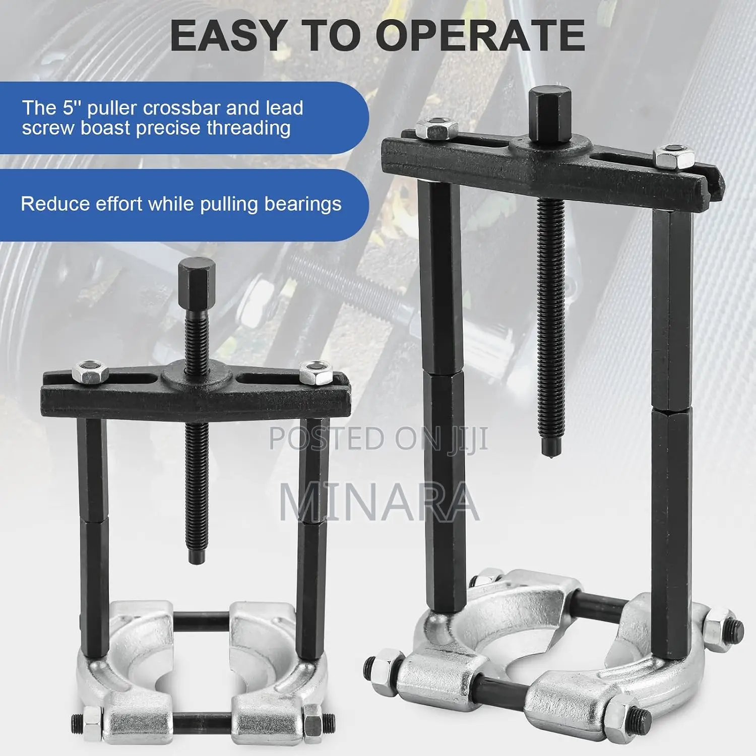 14Pcs, Bearing Separator Puller Set, 2" 3" Heavy Duty 5 Ton