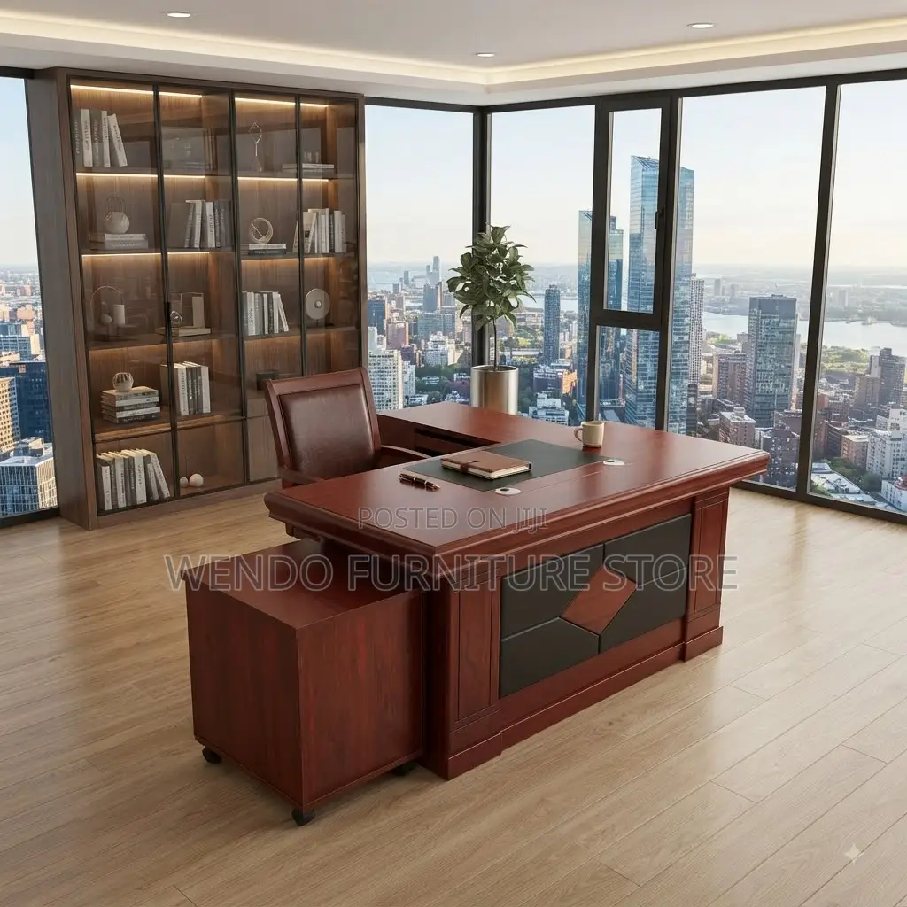 Office Desk; 1.4 Meter Boss Executive Desk