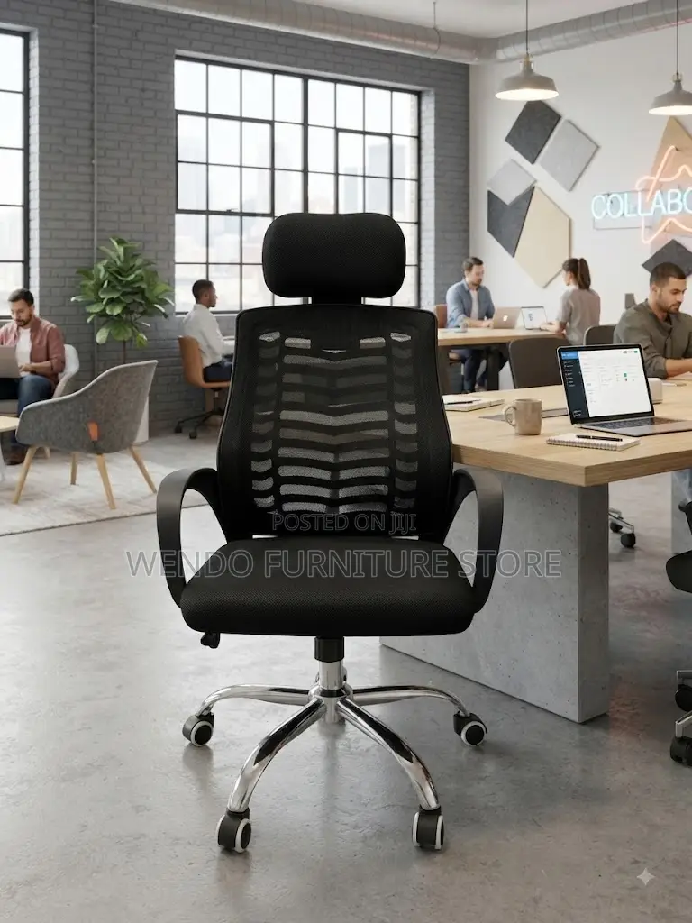 Office Chairs; Headrest Supportive Mesh Recliner Chairs