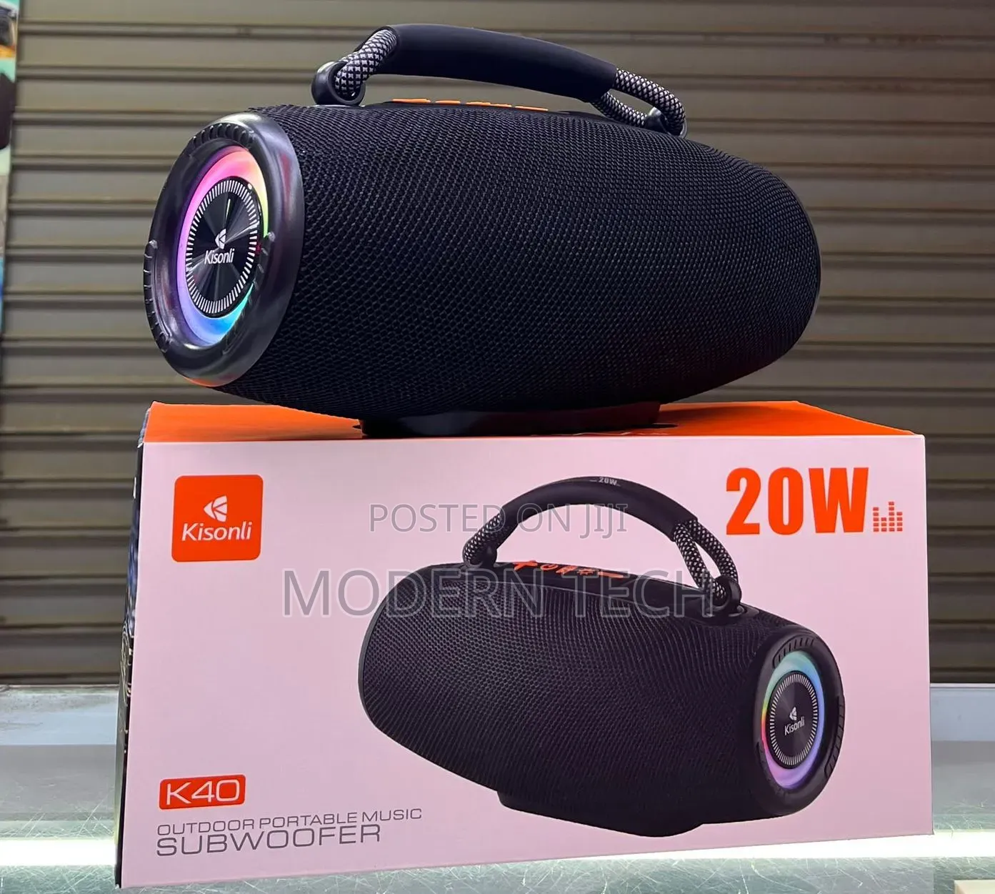 Kisonli 20W Portable Bluetooth Speaker