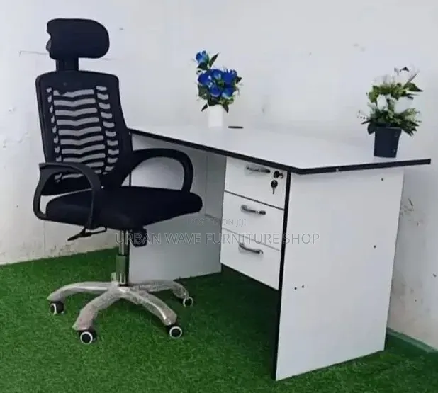 Office Manager Desk and Chair Set