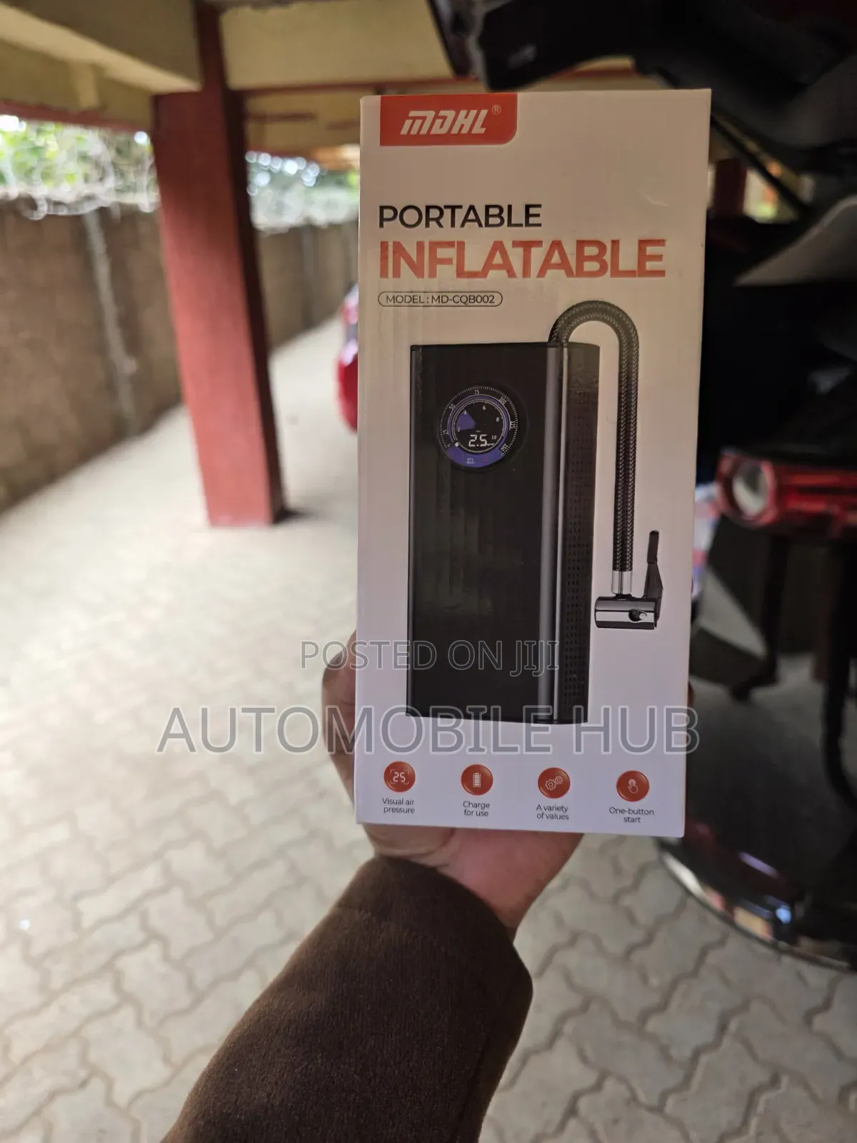 Portable Tyre Inflator Air Compressor Electric Pump for Vehicle Tyres