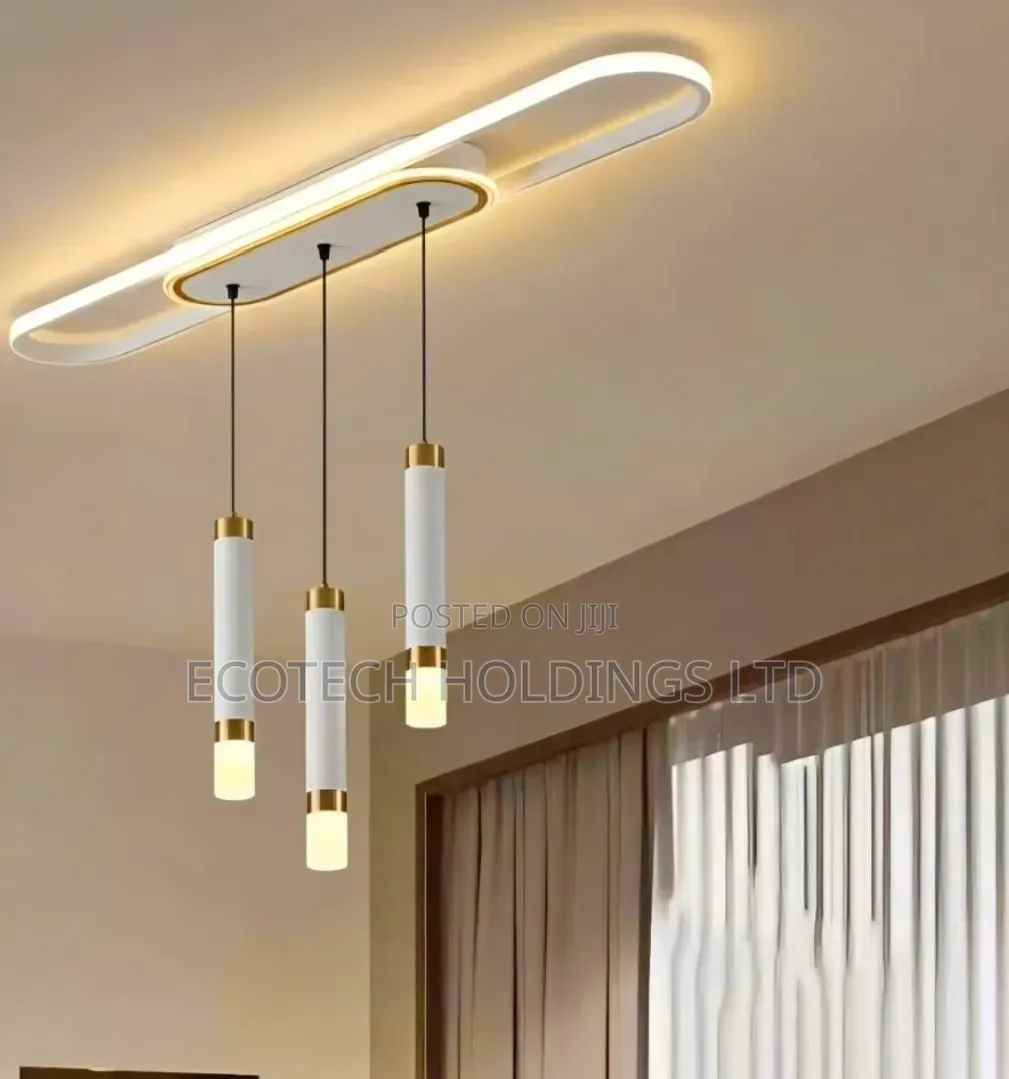 Modern Oval Ring LED Pendant Light
