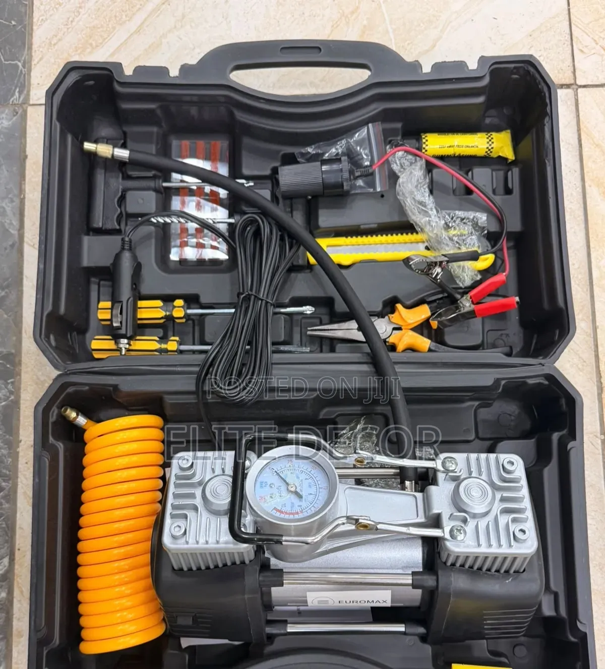 12V Portable Double Cylinder Air Compressor Repair Kit – 150 PSI