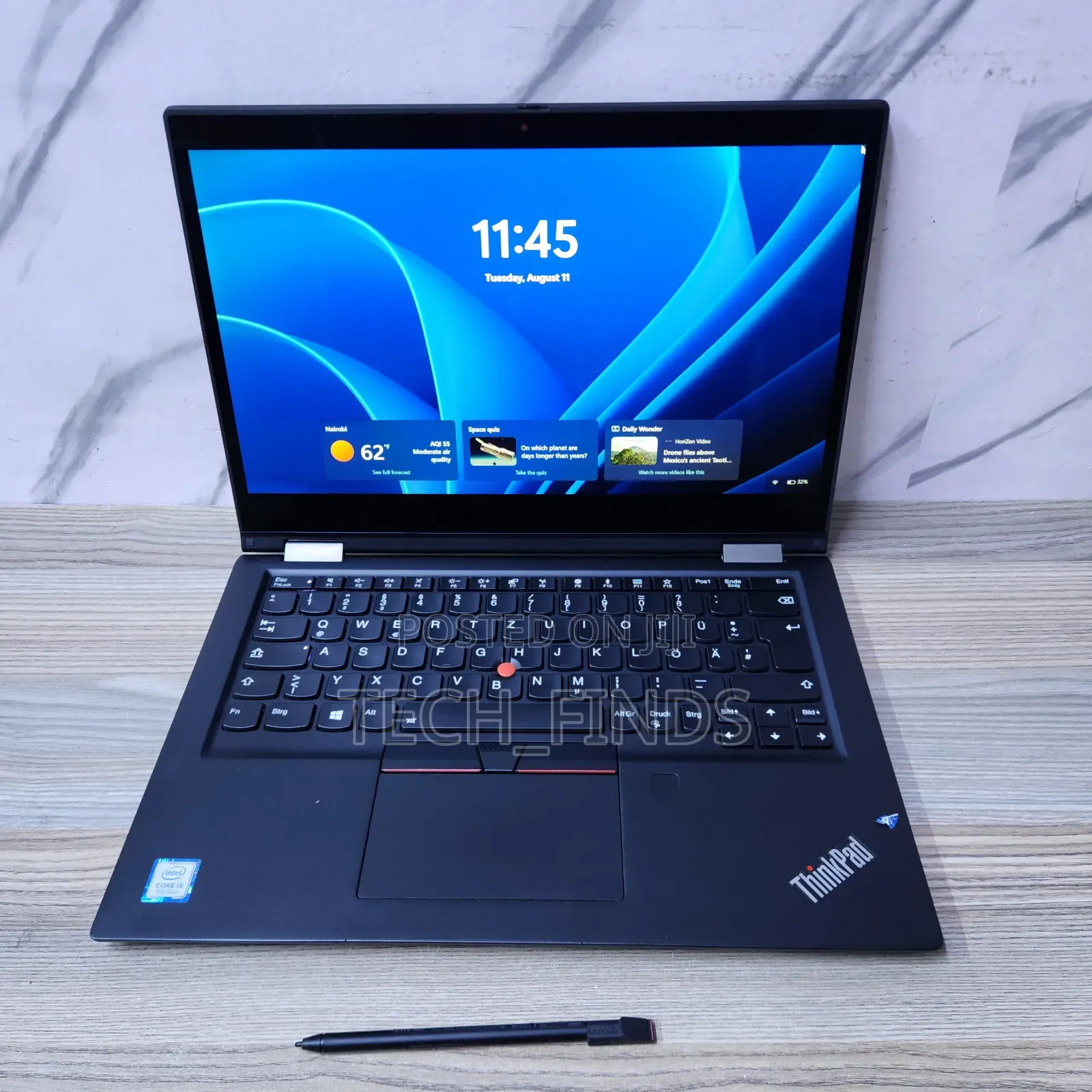 Laptop Lenovo ThinkPad X390 Yoga 8GB Intel Core i5 SSD 256GB