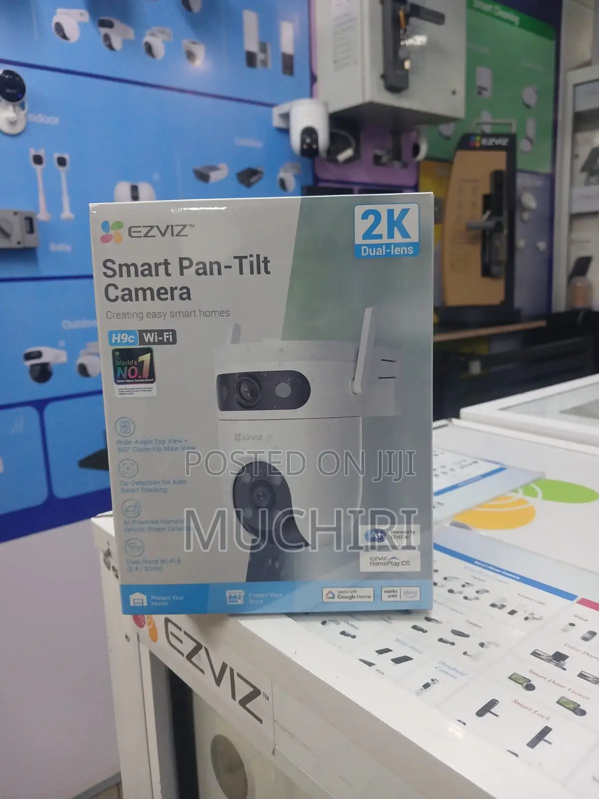 Ezviz H9c Dual-Lens Pan Tilt Wi-Fi Camera