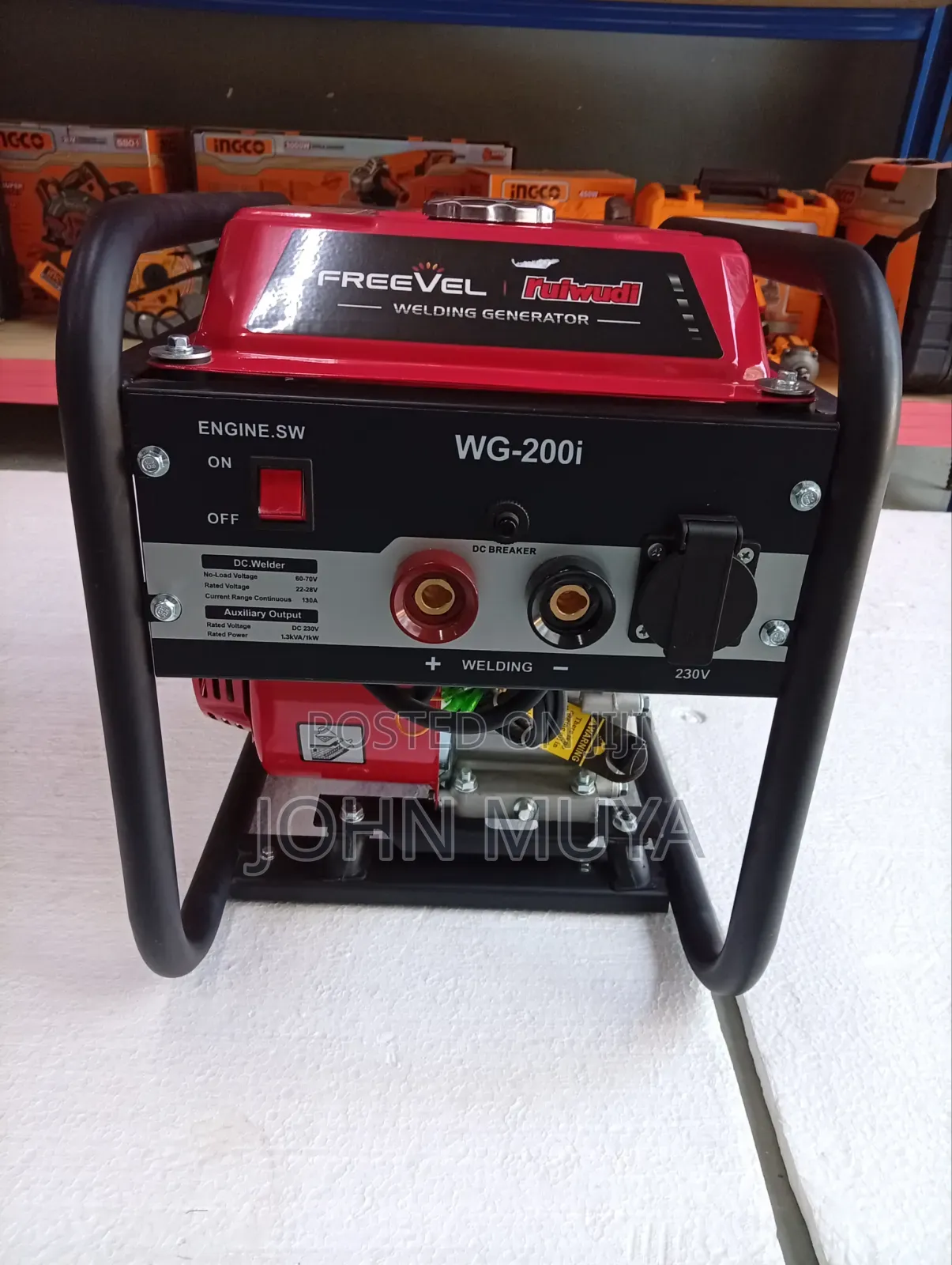 Portable Gasoline/Petrol Welder/Generator