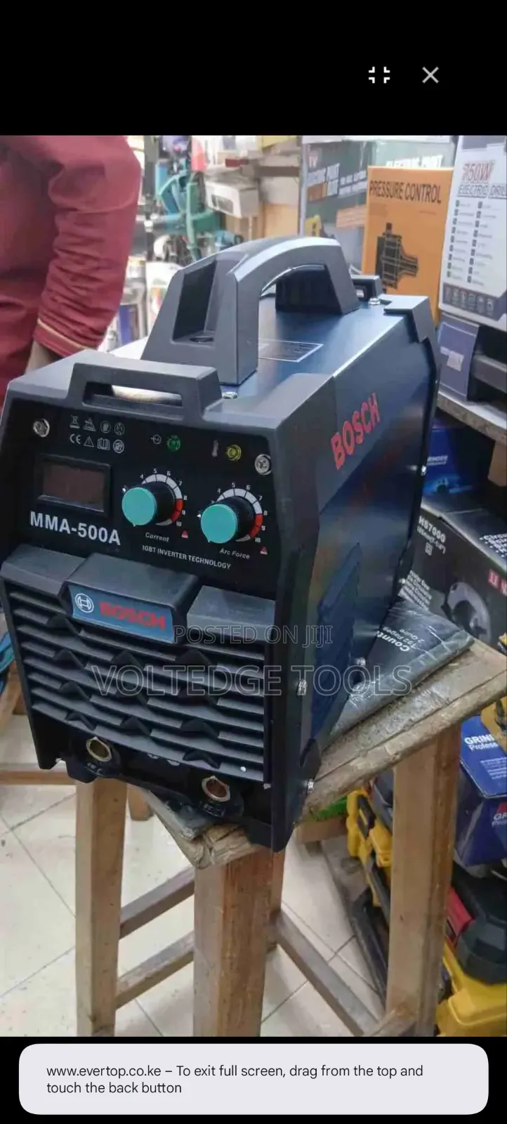 Heavy Duty Bosch MMA-500A Inverter Welding Machine - 500 Amps