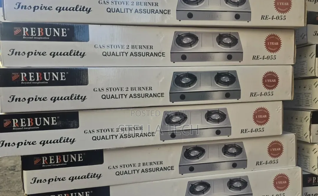 Rebune 2 Burner Gas Stove Cooker