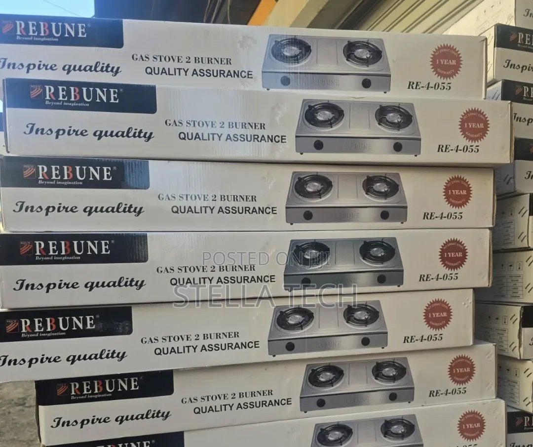 Rebune 2 Burner Gas Stove Cooker