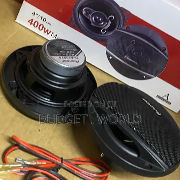 . Pioneer TS-A1097S 4-Inch 3-Way Automotive Sound Speakers