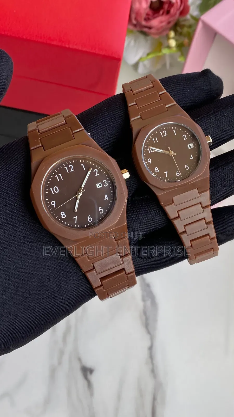 Polycarbon Date Display Watch