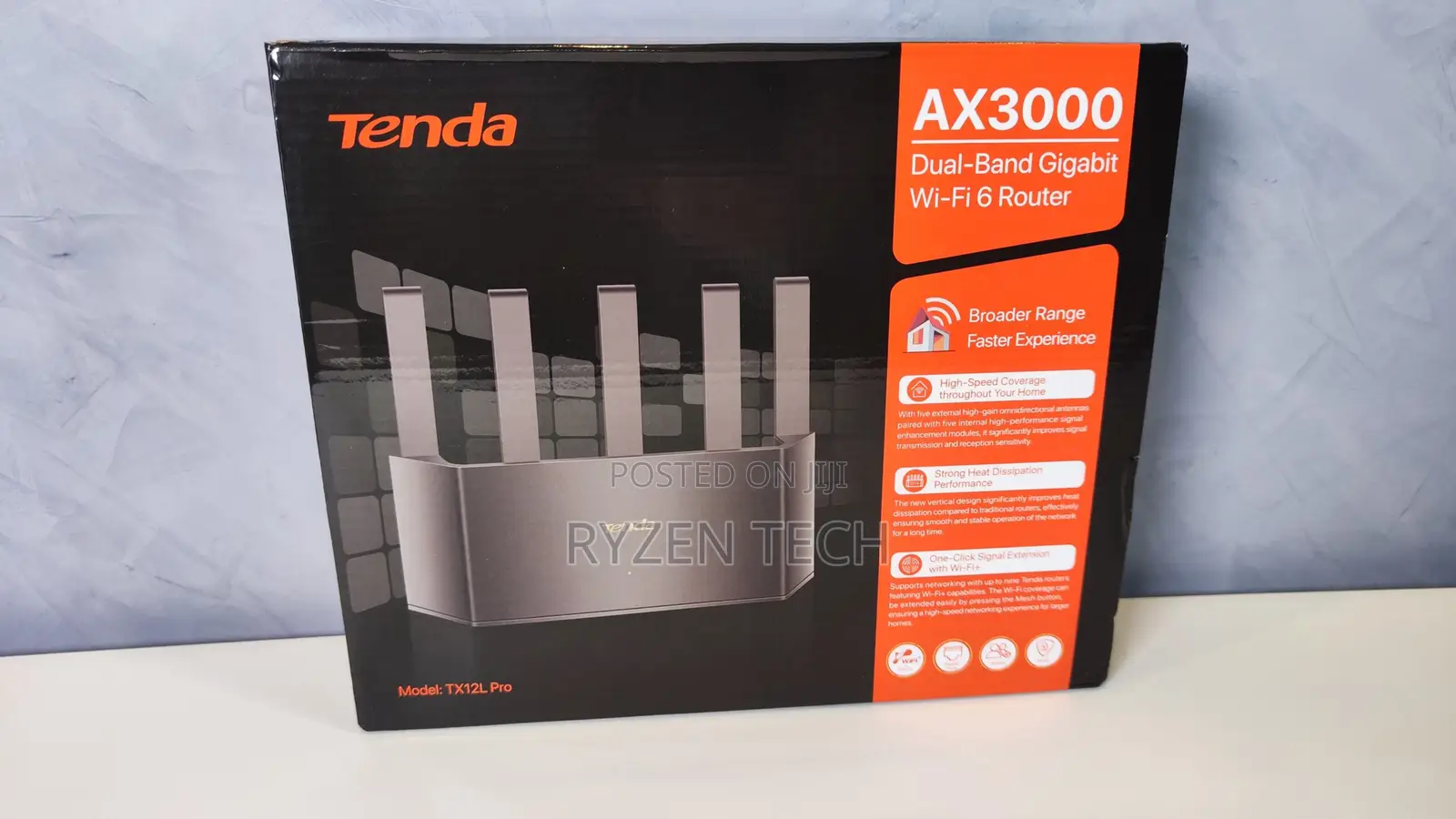 Tenda Tx12l Pro Wifi 6 Router
