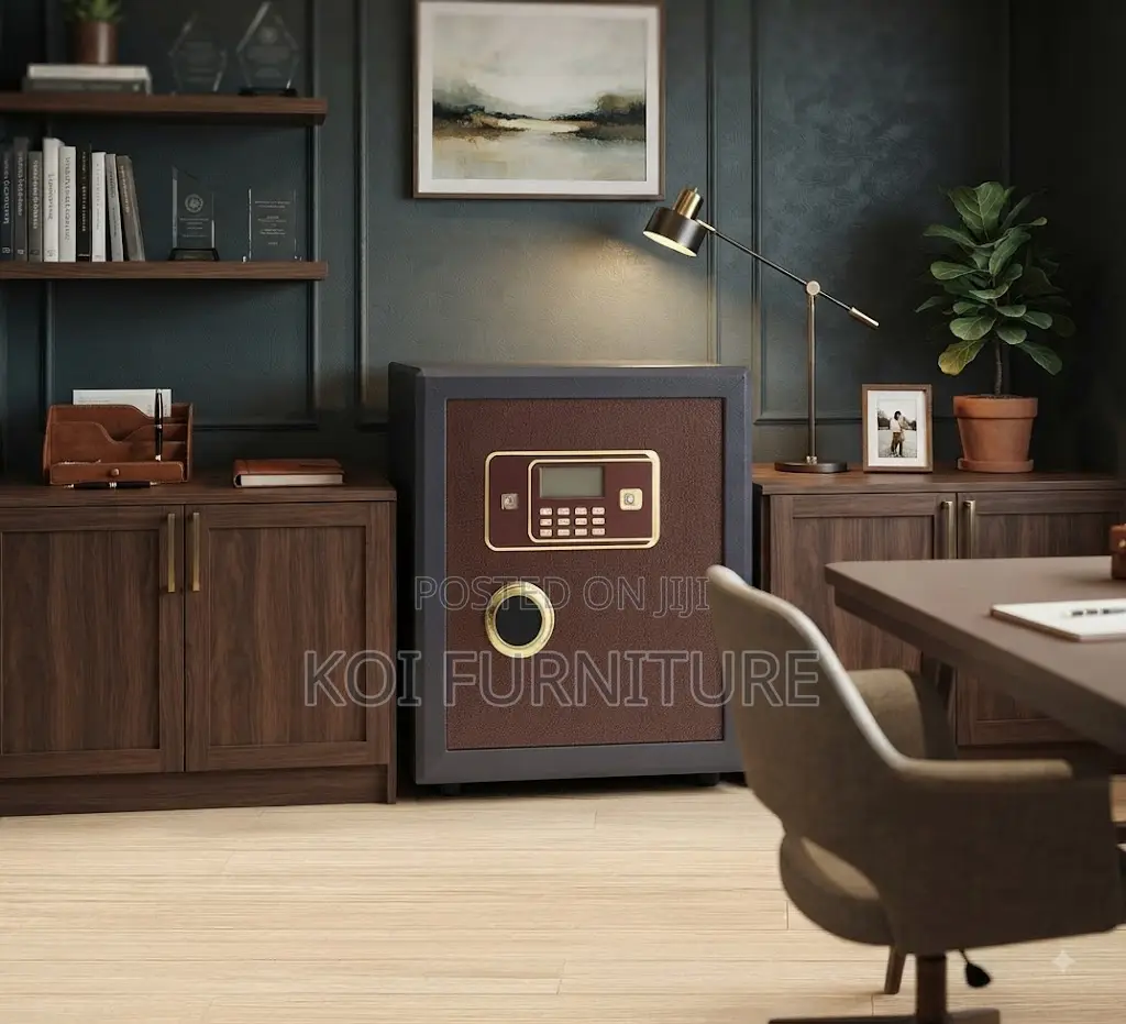 Office Safes; 48 KGs Home Office Meattalic Brown Finish Safes