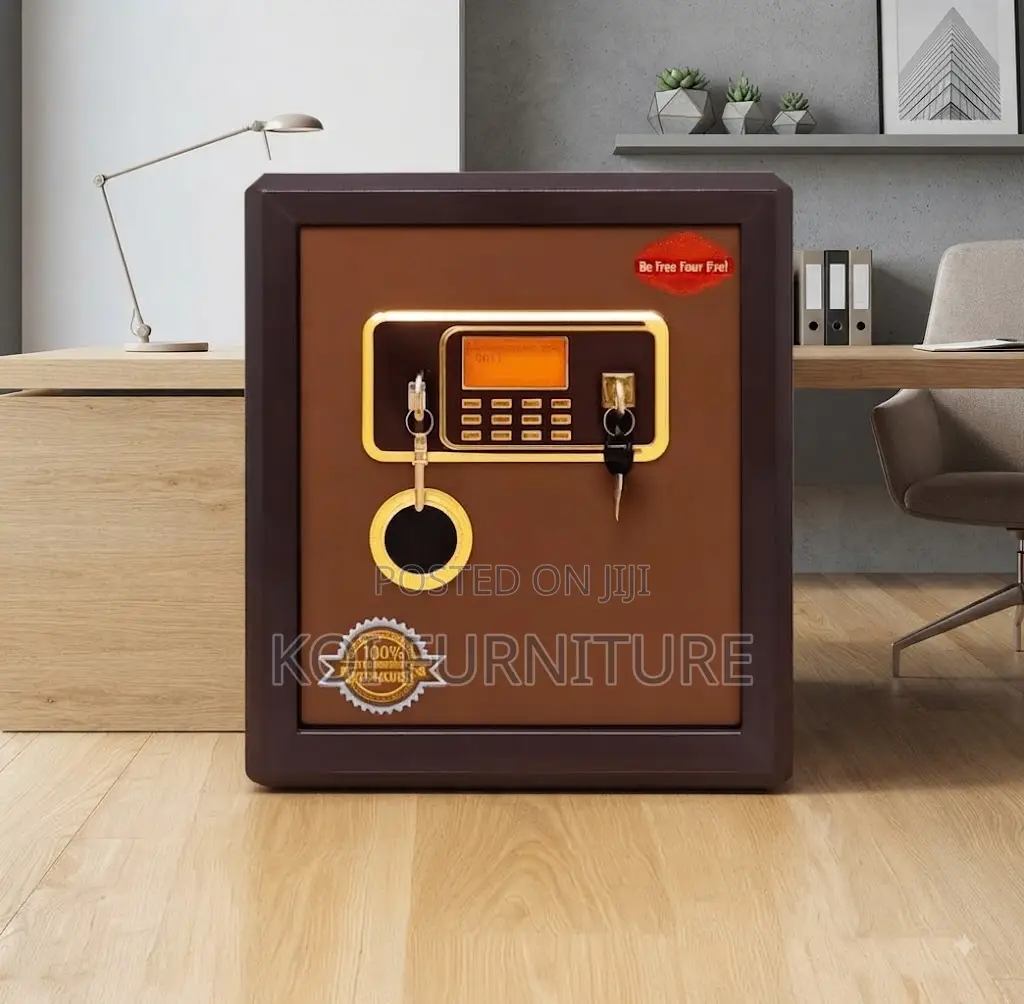 Office Safes; 48 KGs Home Office Meattalic Brown Finish Safes