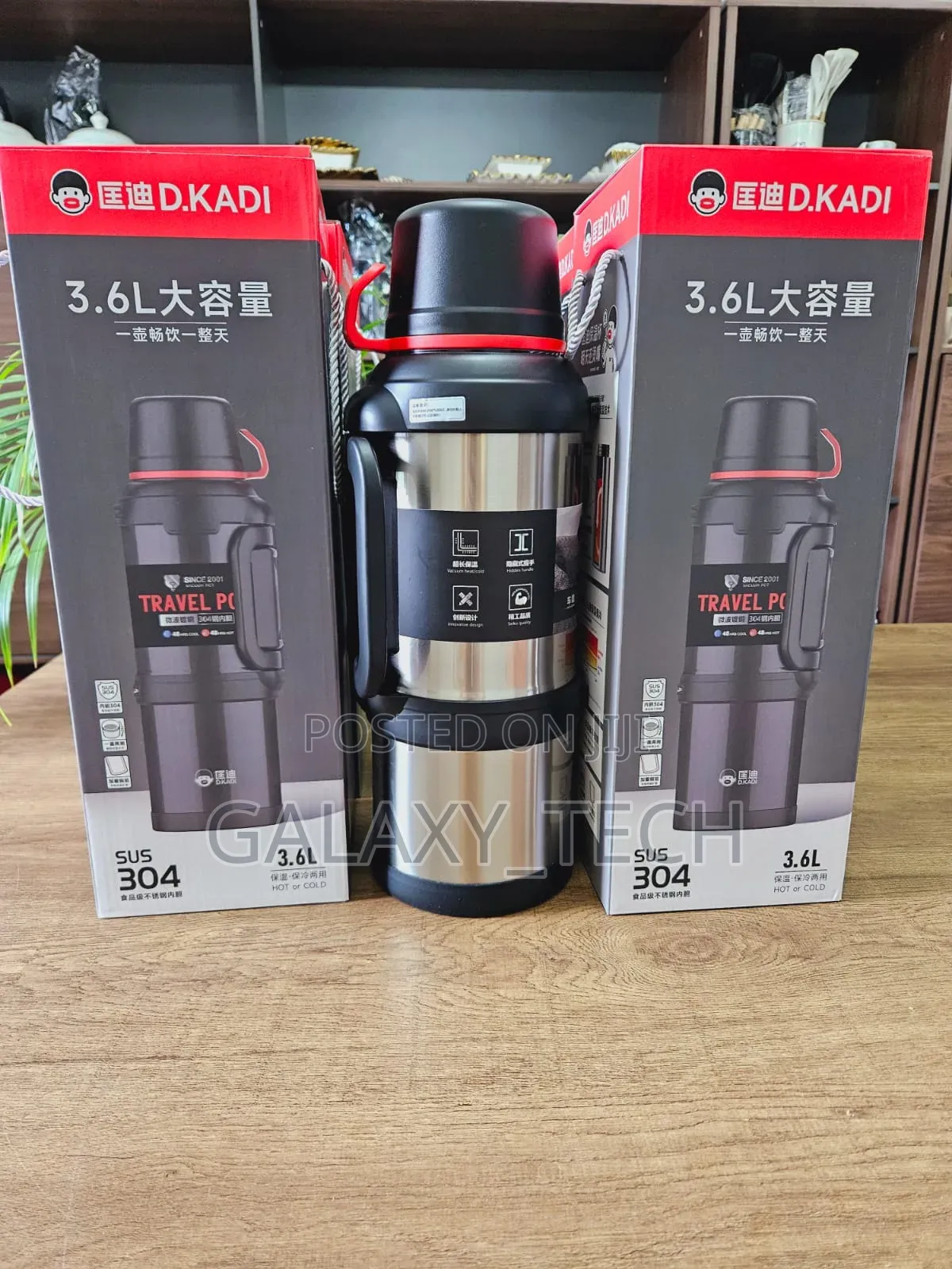 D.KADI 3.6L Vacuum Flask / Thermos