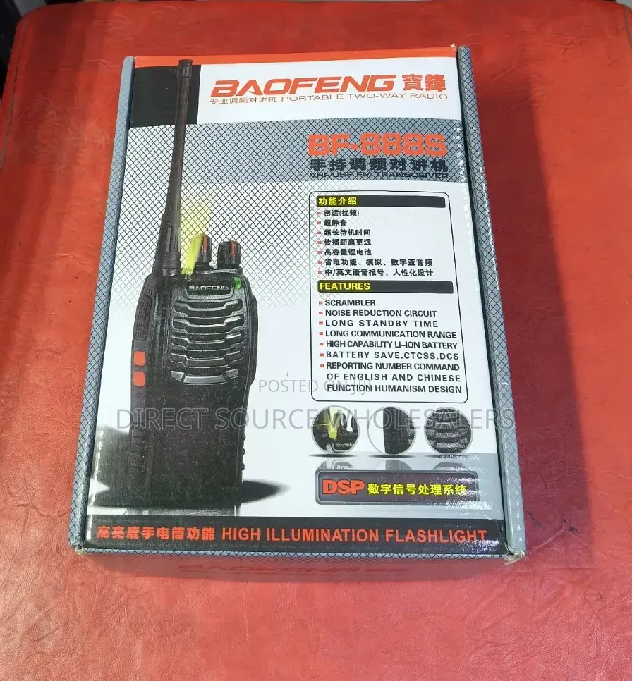 BF-888S Walkie Talkie Two Way Radio 5KM