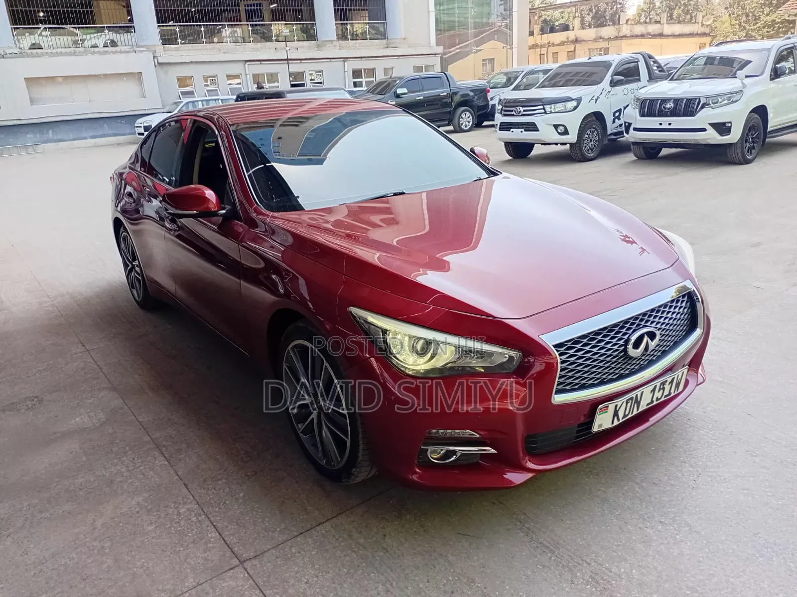 Nissan Skyline 2015 Red