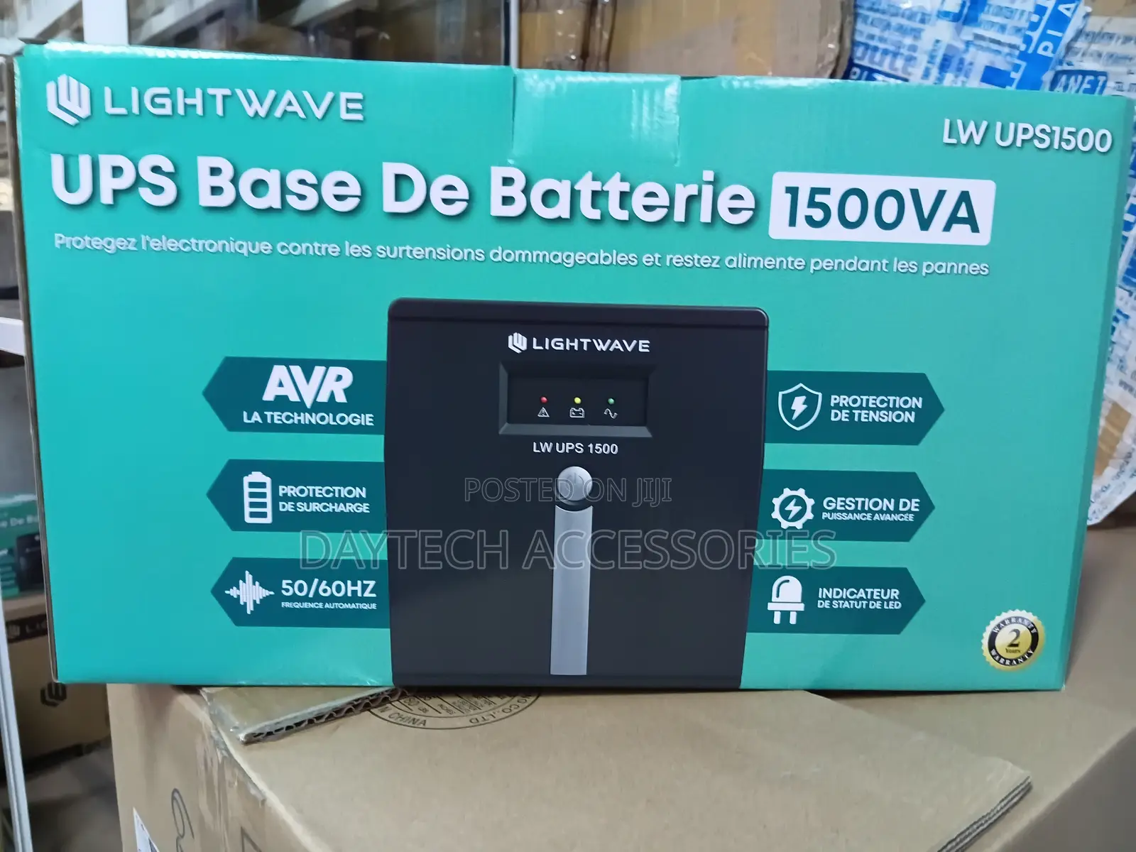 LightWave LW-UPS-1500VA 3 PIN Offline UPS