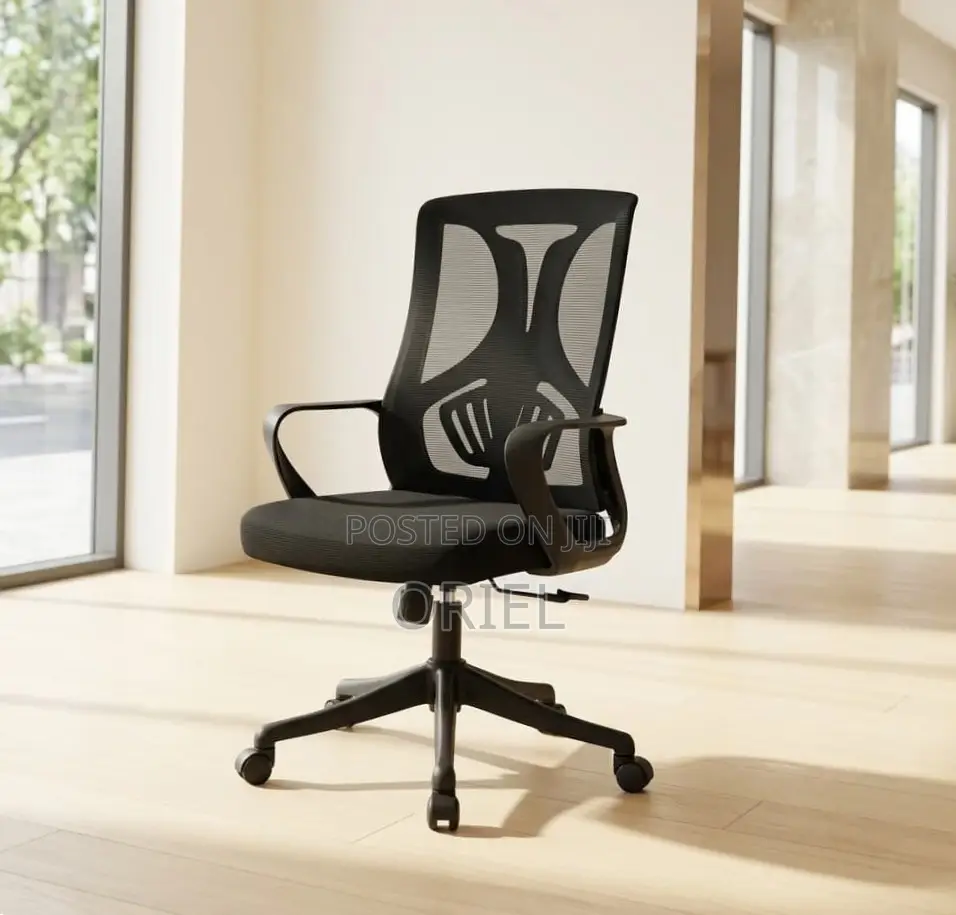 Office Chair : Breathable Mesh Office Mid-Back Chair