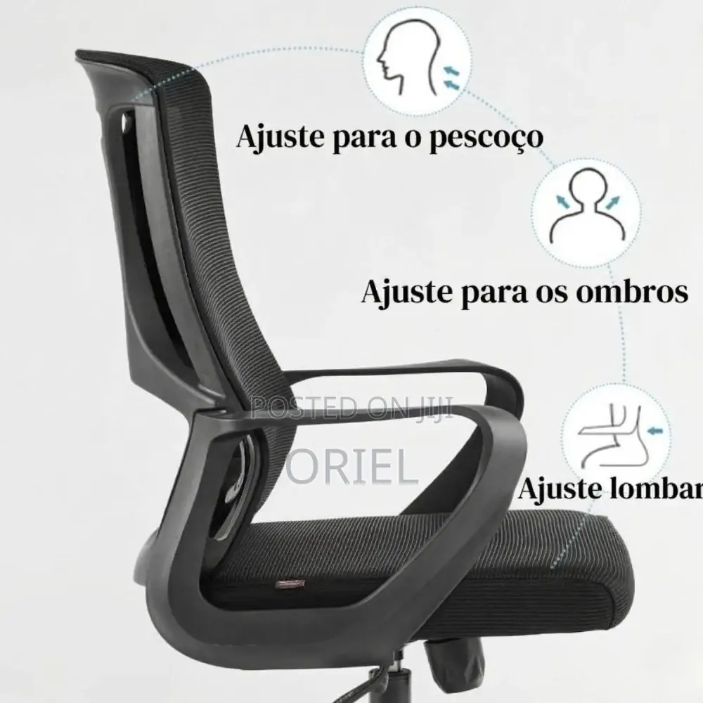 Office Chair : Breathable Mesh Office Mid-Back Chair