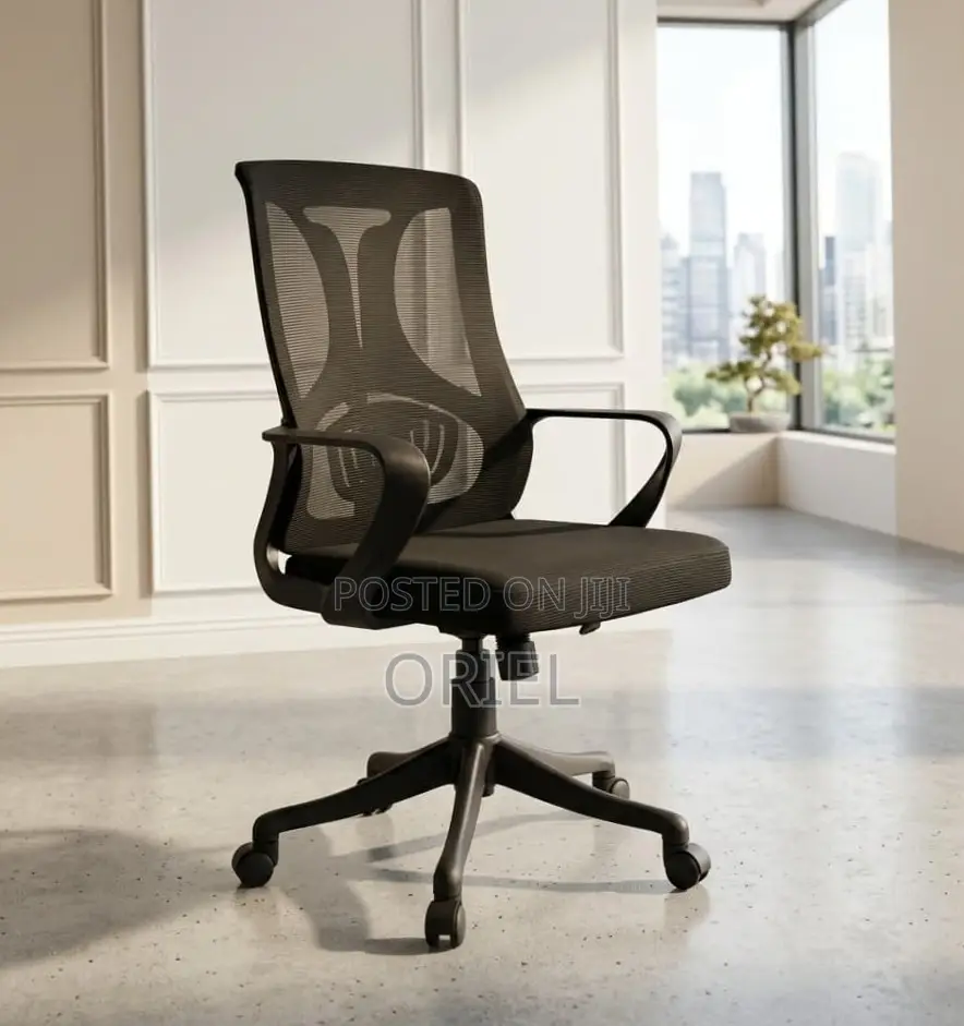Office Chair : Breathable Mesh Office Mid-Back Chair