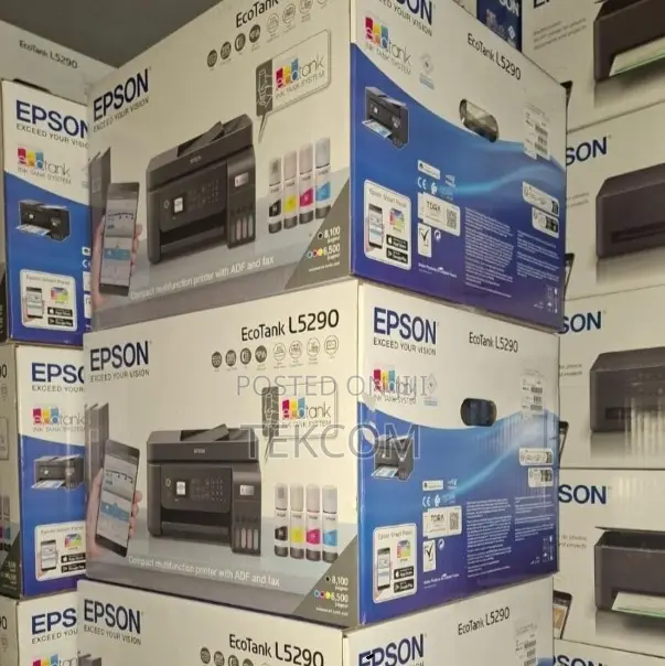 Epson Wi-Fi All-in-One Print, Scan, Copy, Fax With L5290