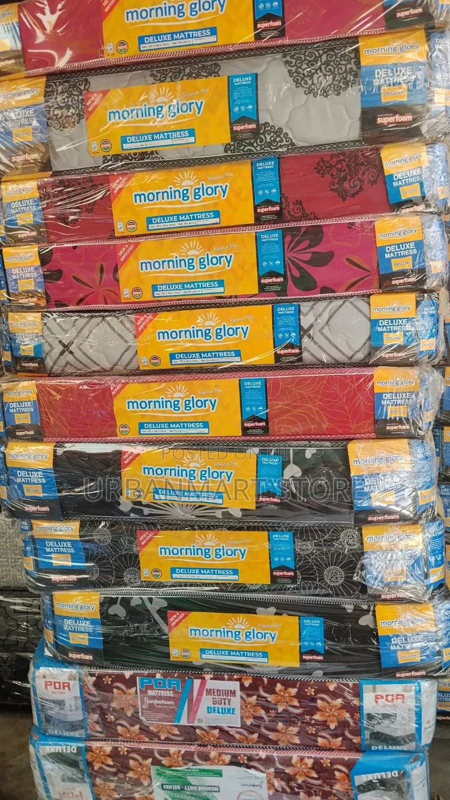 Morning Glory Mattress 3.5 ×6 – 6 Inch Superfoam Durable Brand New