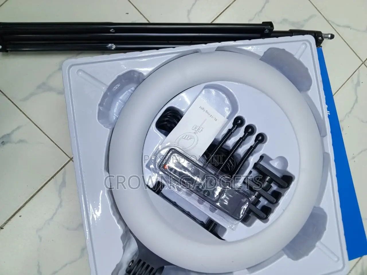 RL-14 LED Ring Fill Light Kit for Photography Live Streaming