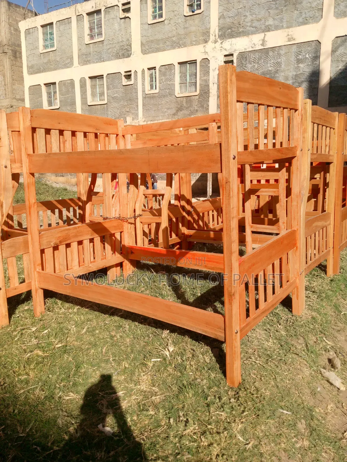 3*6 by 3*6 Hardwood Decker Bed. Quality Bed Framed