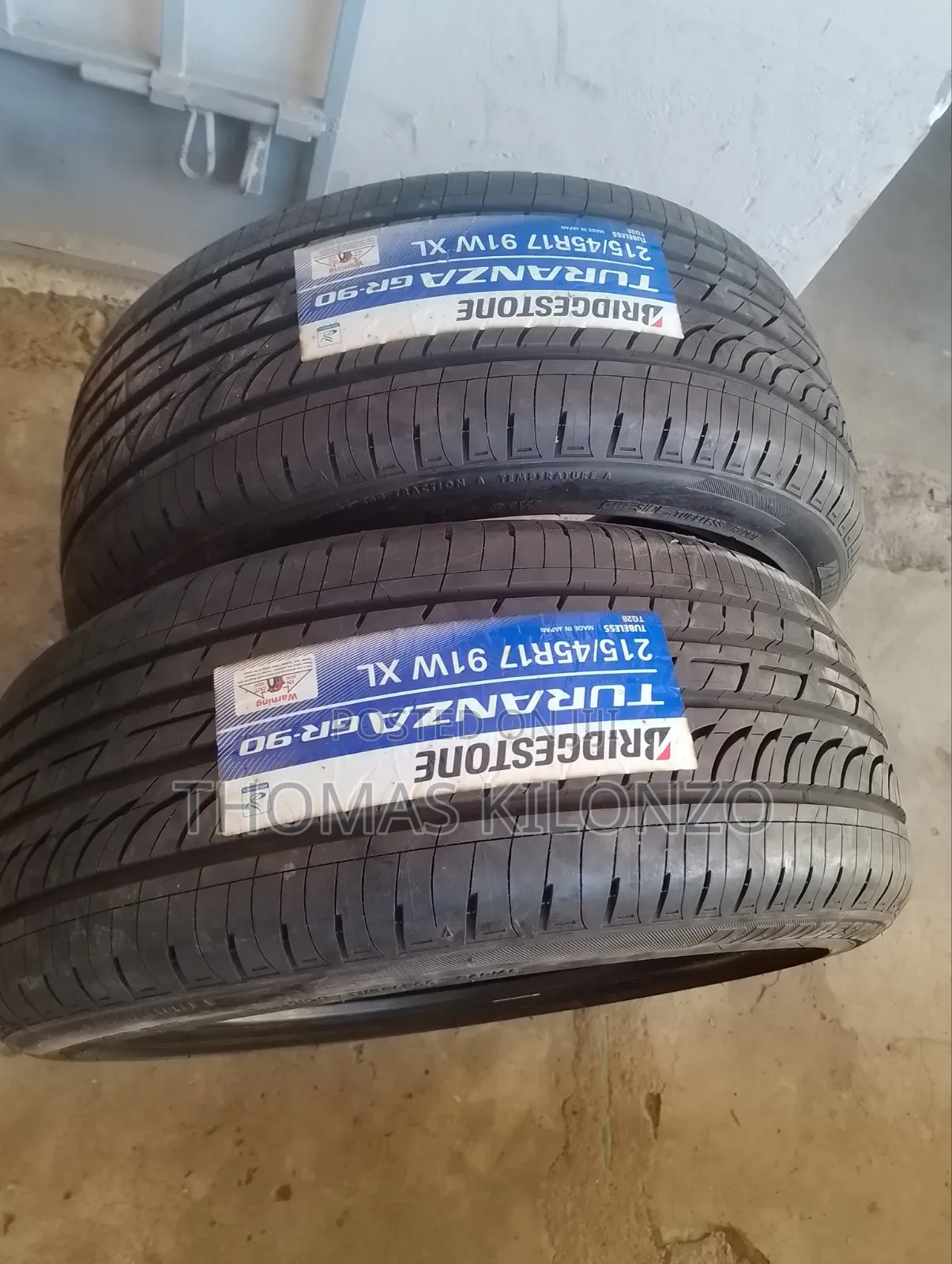 215/45r17 Bridgestone Tyres