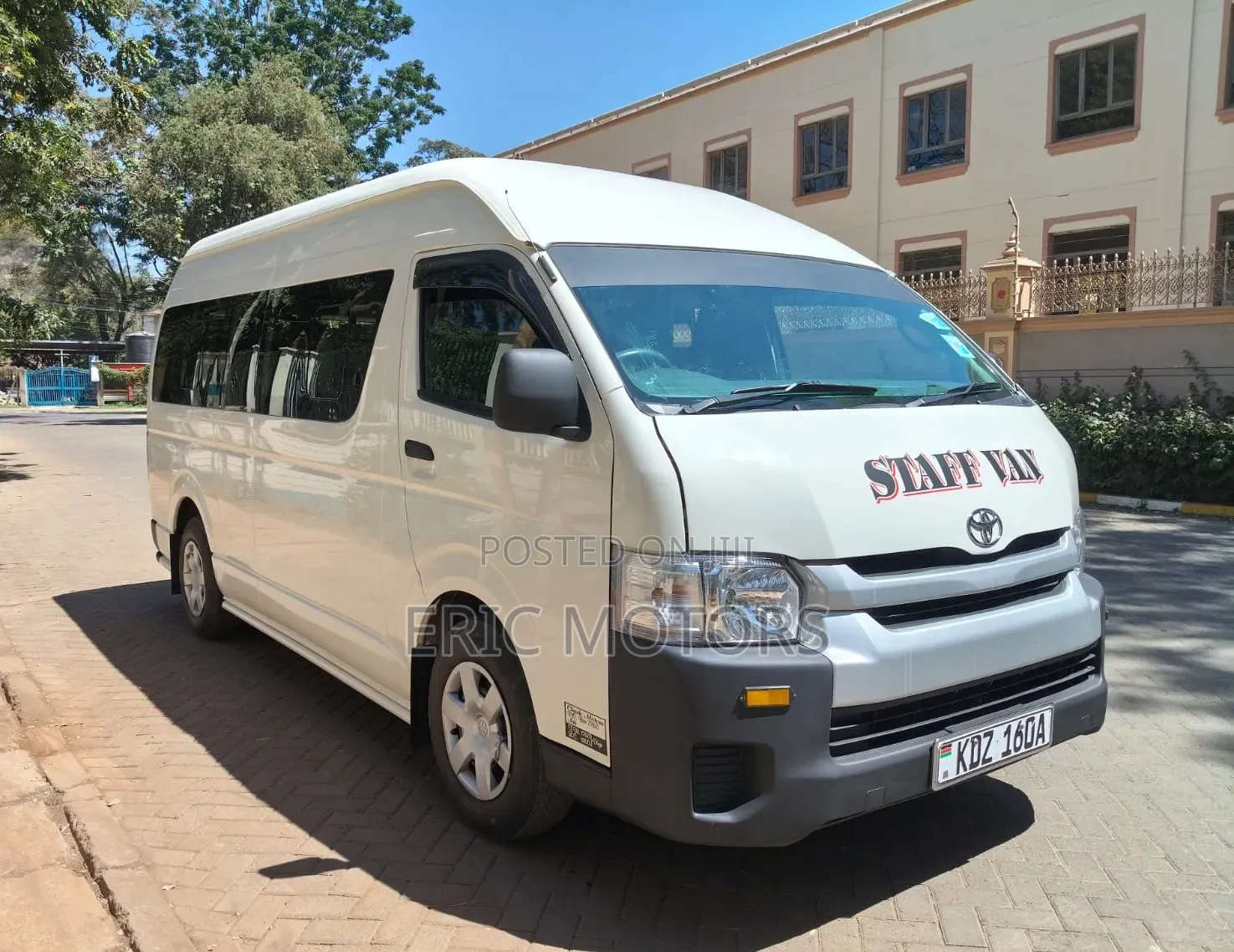 Toyota HiAce 2025 White